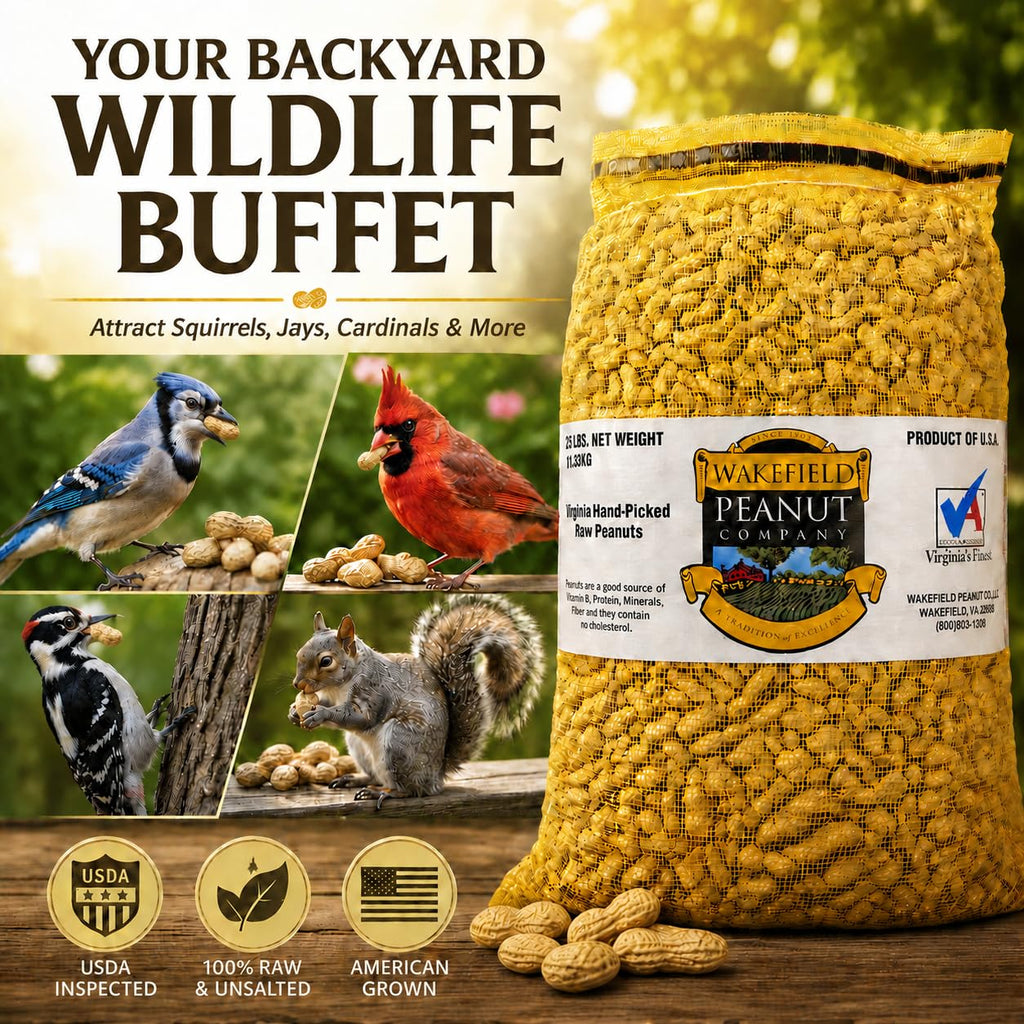 In-Shell Peanuts 25 LB Bag T140