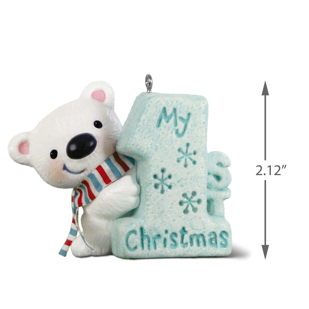 My 1st Christmas Polar Bear Ornament H846969