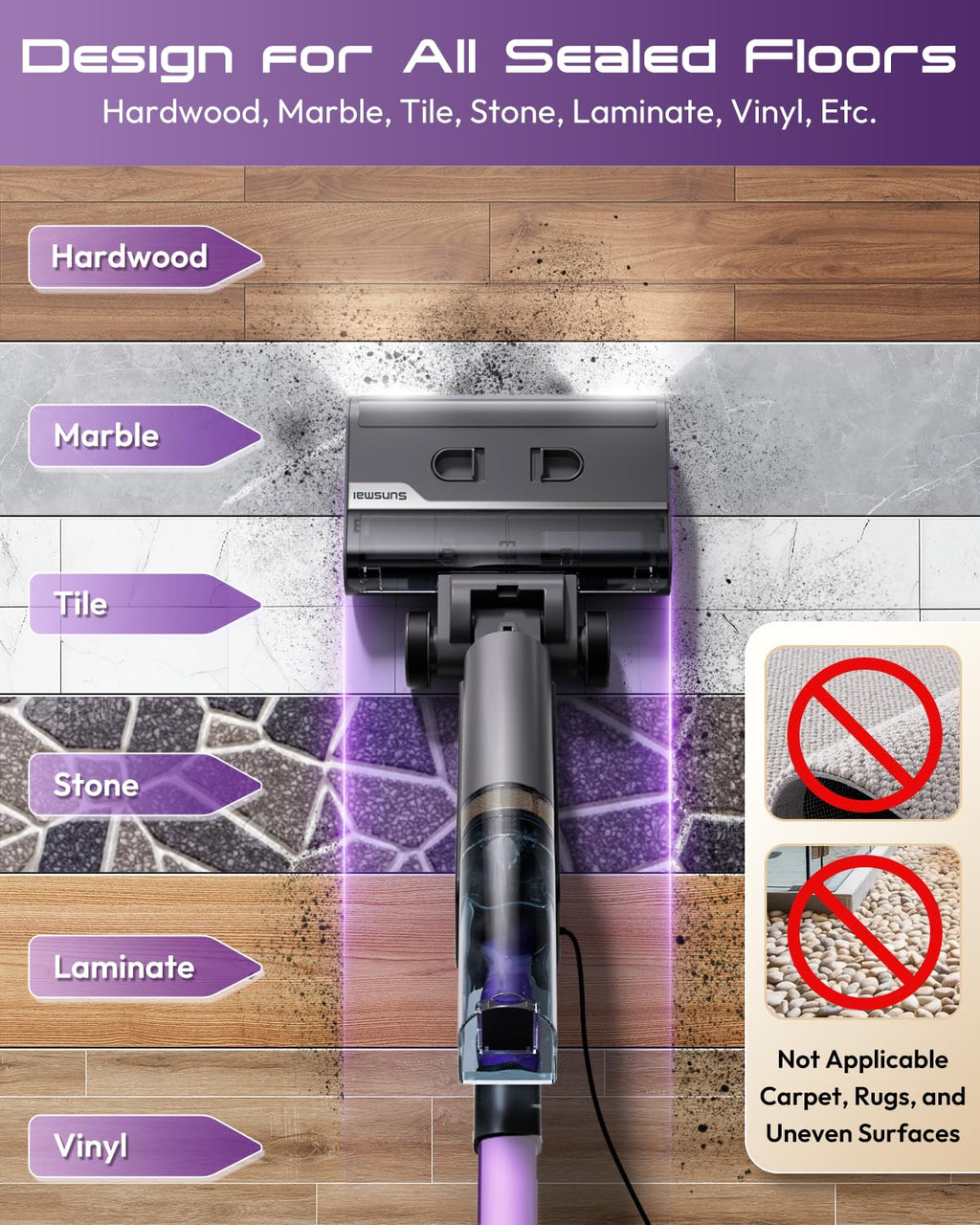 Lightweight 4-in-1 Steam Mop U4300