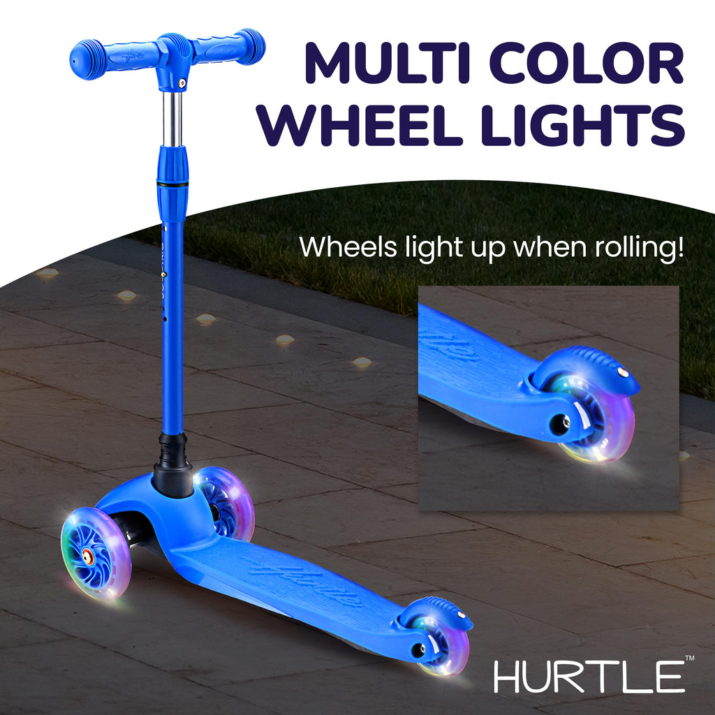 3 Wheel Kids Scooter with LED Wheels K718