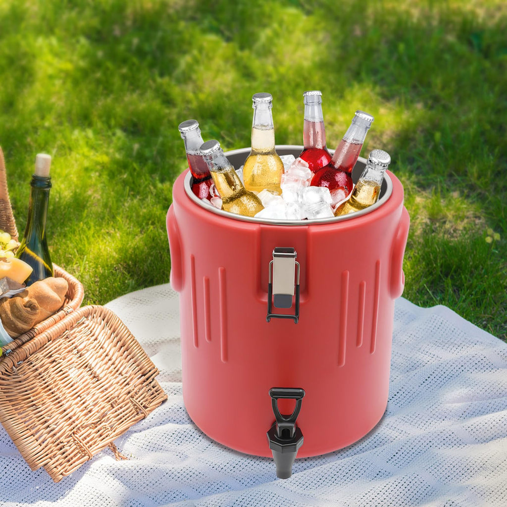 Insulated Beverage Dispenser with 304 Steel Interior R408855