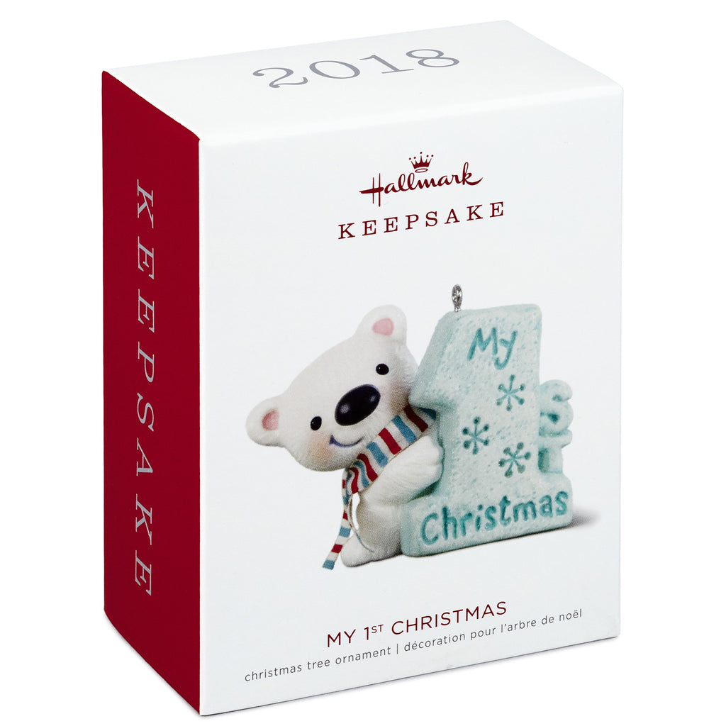 My 1st Christmas Polar Bear Ornament H846969