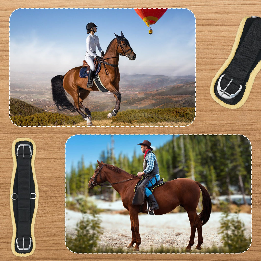 Fleece Horse Cinch with Removable Liners 30 Inch D309246