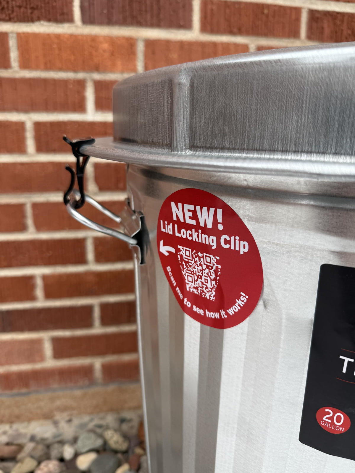 Replacement Lid for 6-Gallon Trash Can M37955