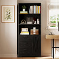 71 in Bookshelf with Doors and Drawers C4283