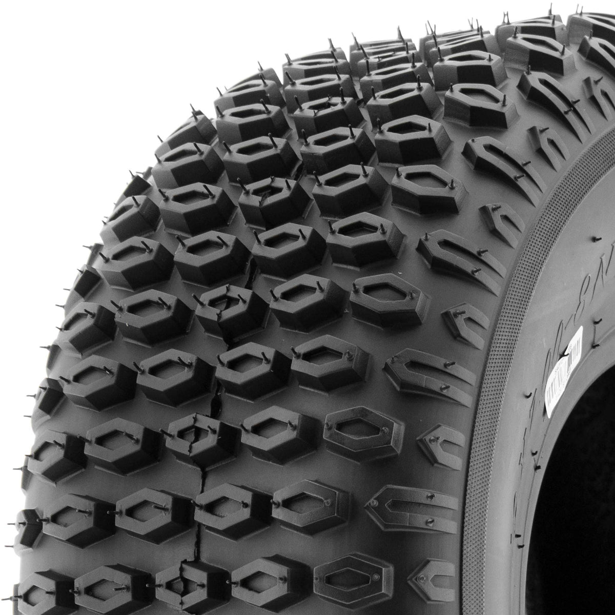 Set of 2 Off-Road Tires 19x7-8 6PR Knobby Tread D114