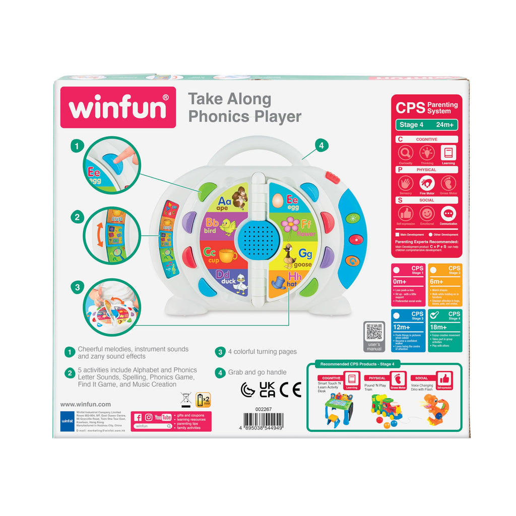 Portable Learning Toy with 5 Activity Modes C864201
