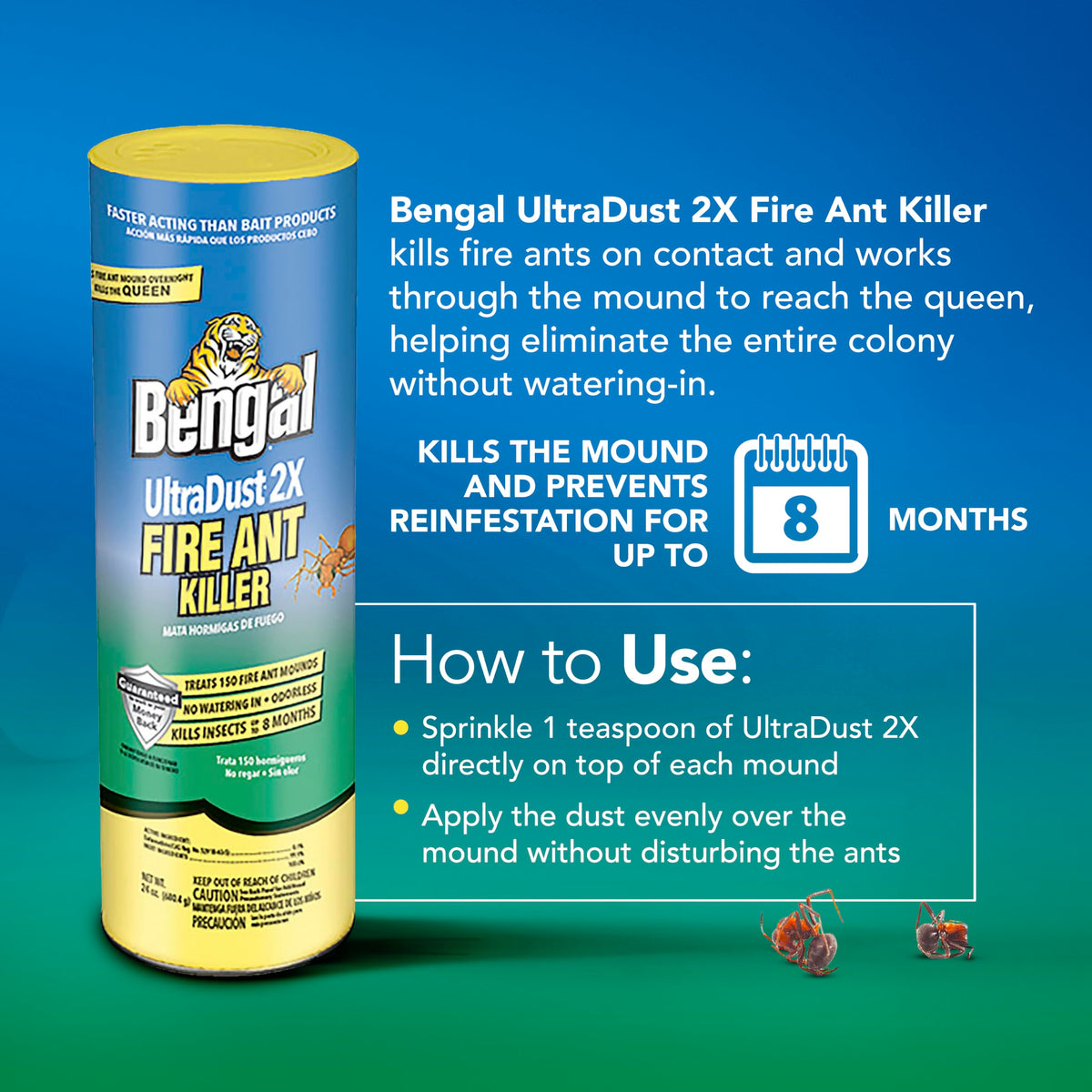 Ultra Dust Fire Ant Killer 12 Oz C433097