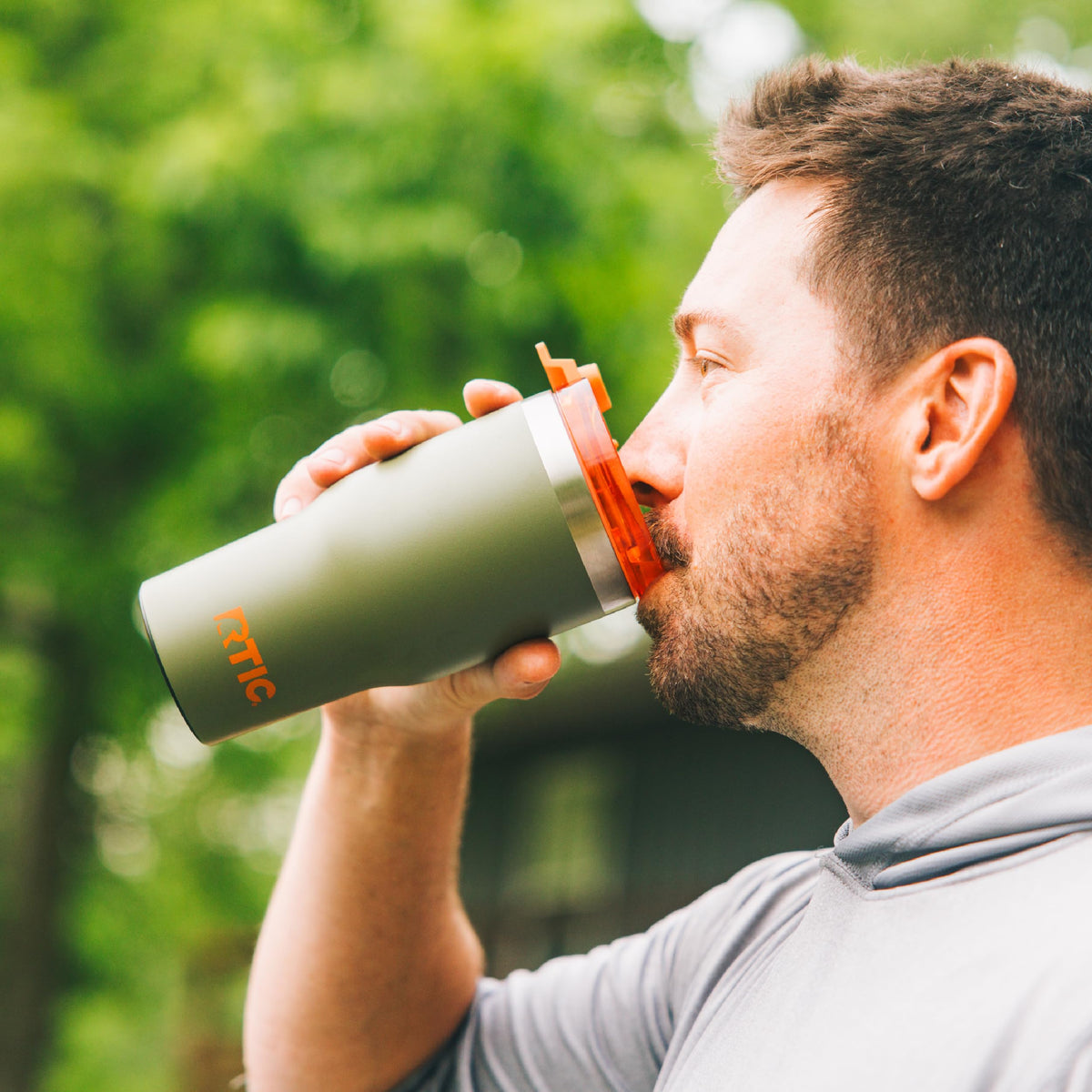 20oz Ceramic Lined Tumbler with Lid F615