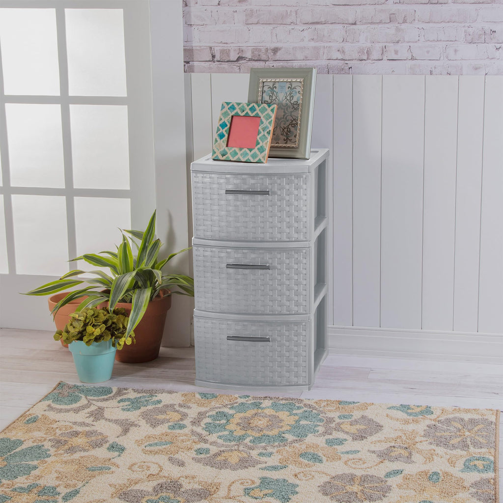 3-Drawer Storage Tower Unit 4-Pack X3135