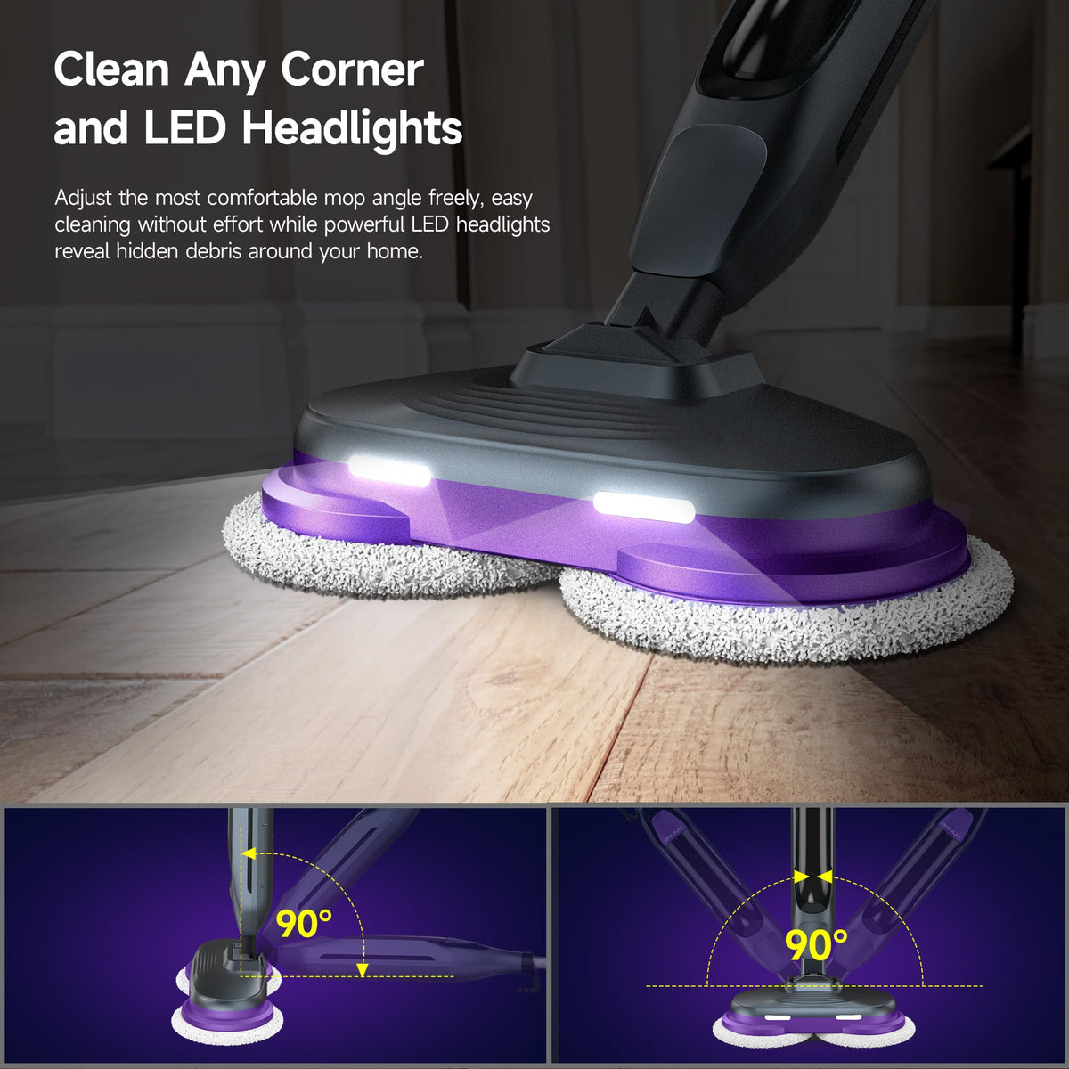 Rotating Steam Mop C90757
