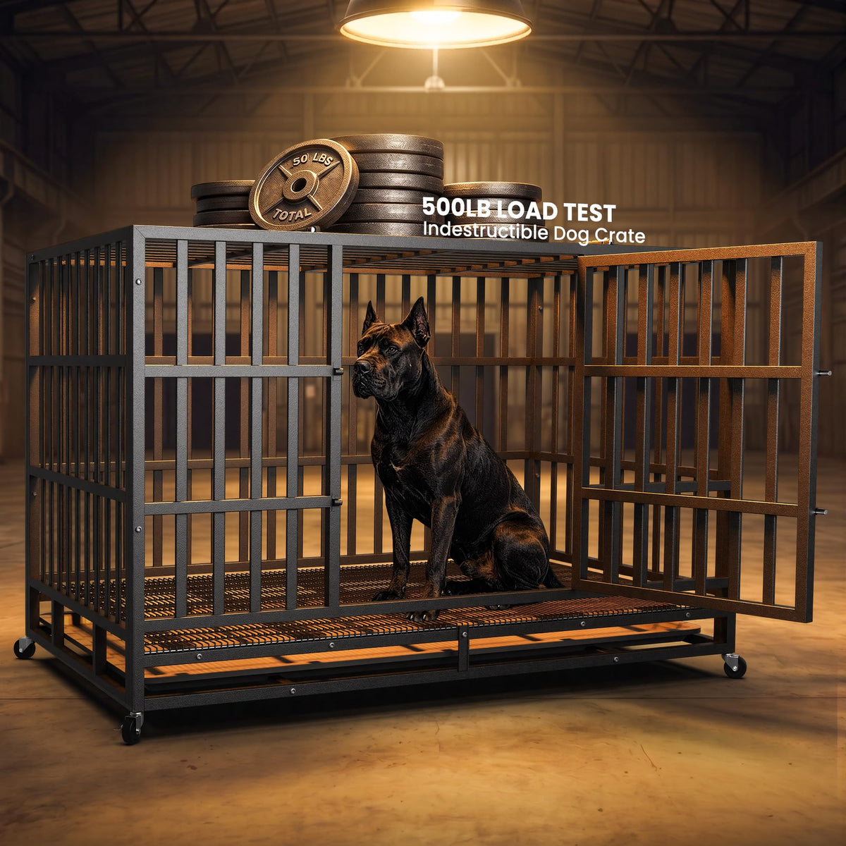 48 Inch Heavy Duty Dog Crate R208
