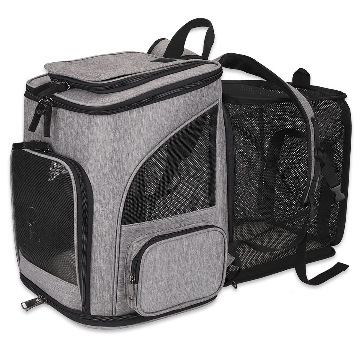 Expandable Breathable Mesh Pet Carrier Backpack Z132