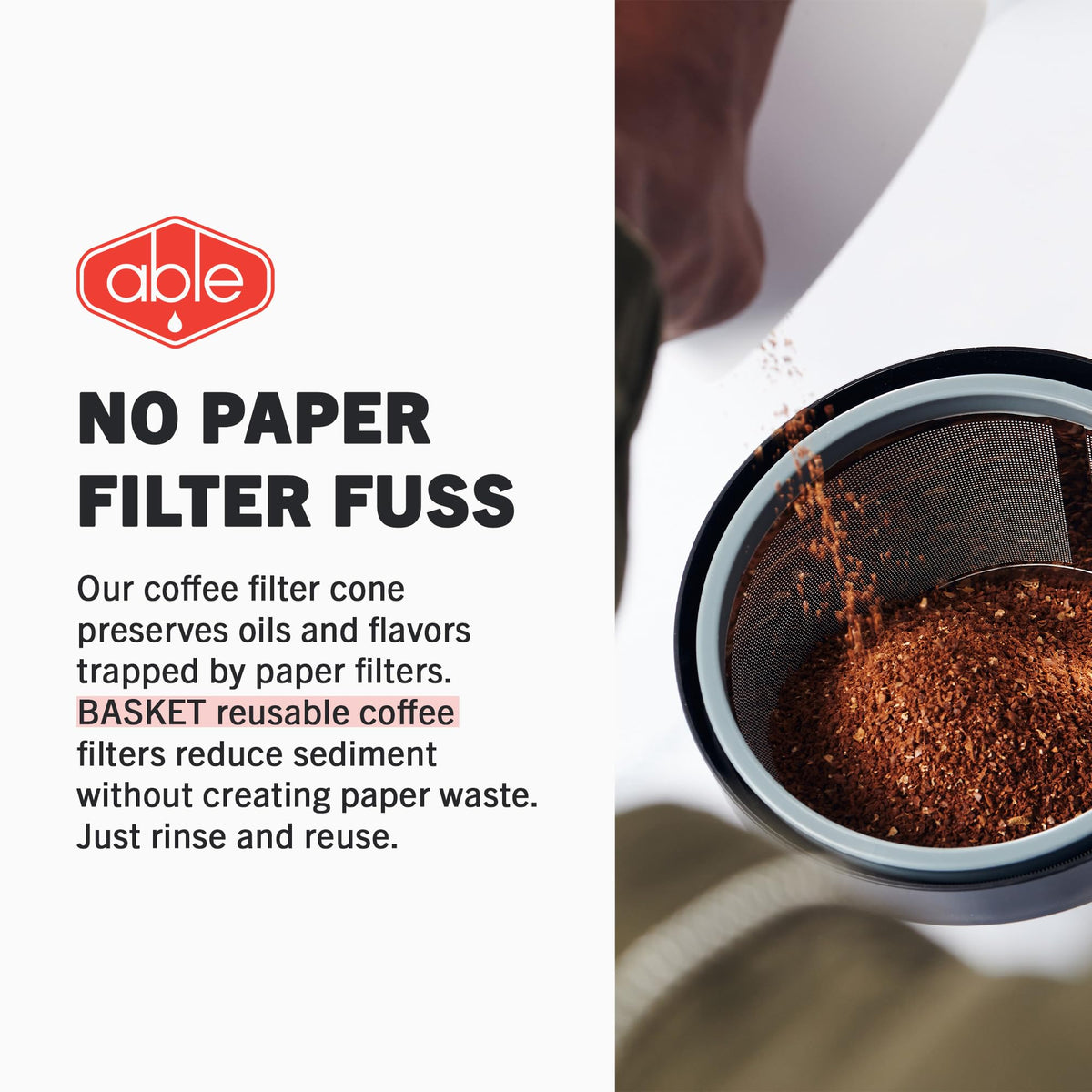 Reusable Stainless Steel Coffee Filter Z12737