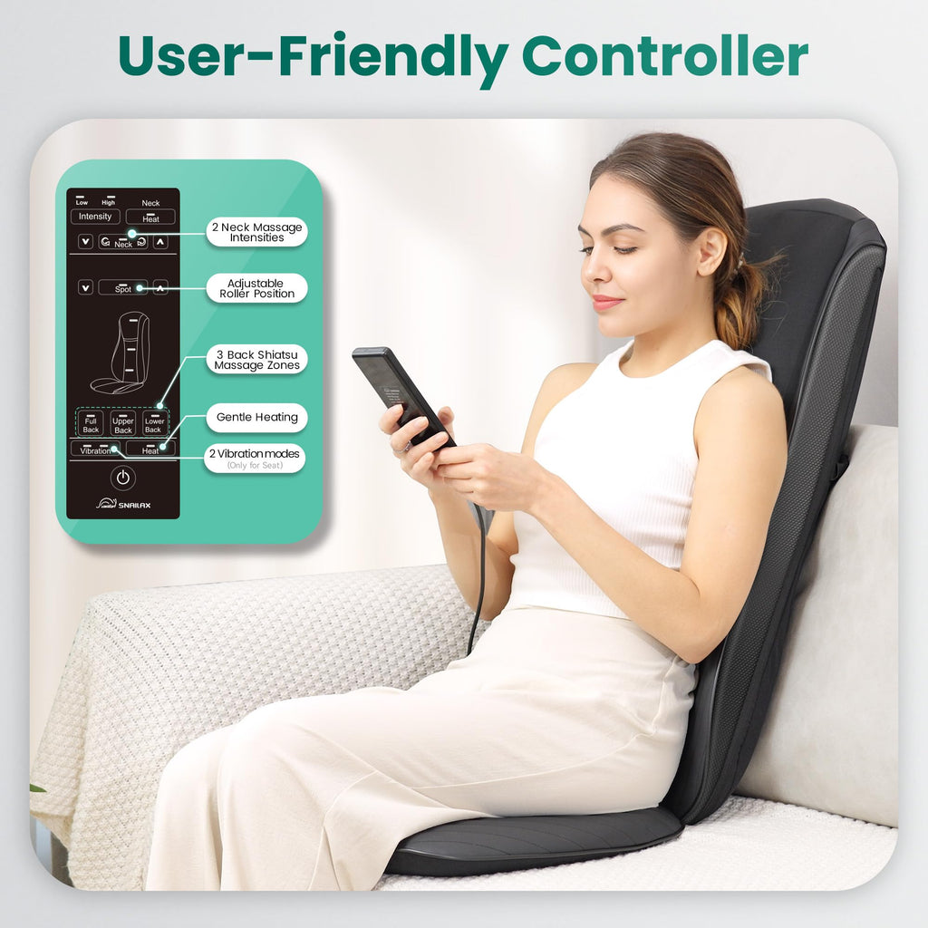 Shiatsu Neck Back Massager with Heat A5562