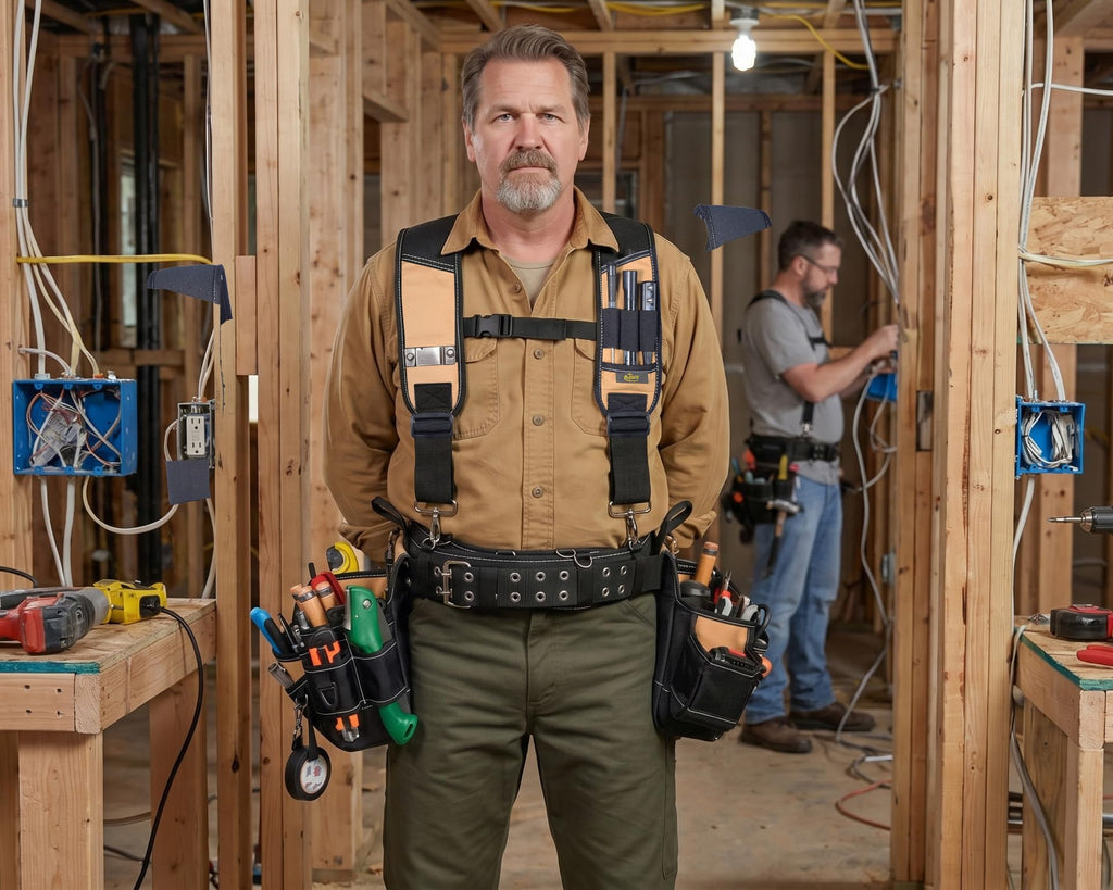 Ergonomic Tool Belt with Suspenders D5497