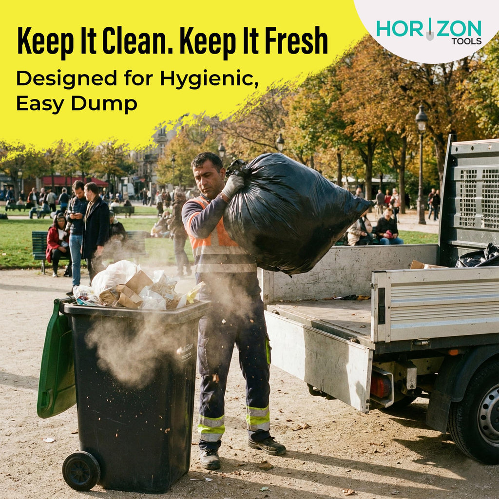 42 Gallon 3 Mil Black Heavy-Duty Trash Bags V309301