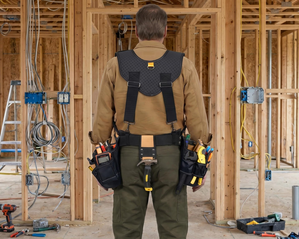 Ergonomic Tool Belt with Suspenders D5497