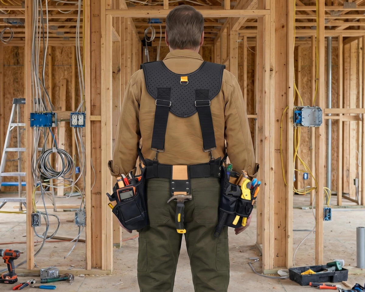 Ergonomic Tool Belt with Suspenders D5497