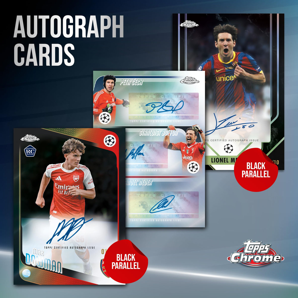 Topps Chrome UEFA Club Competitions Soccer Mega Box N9980