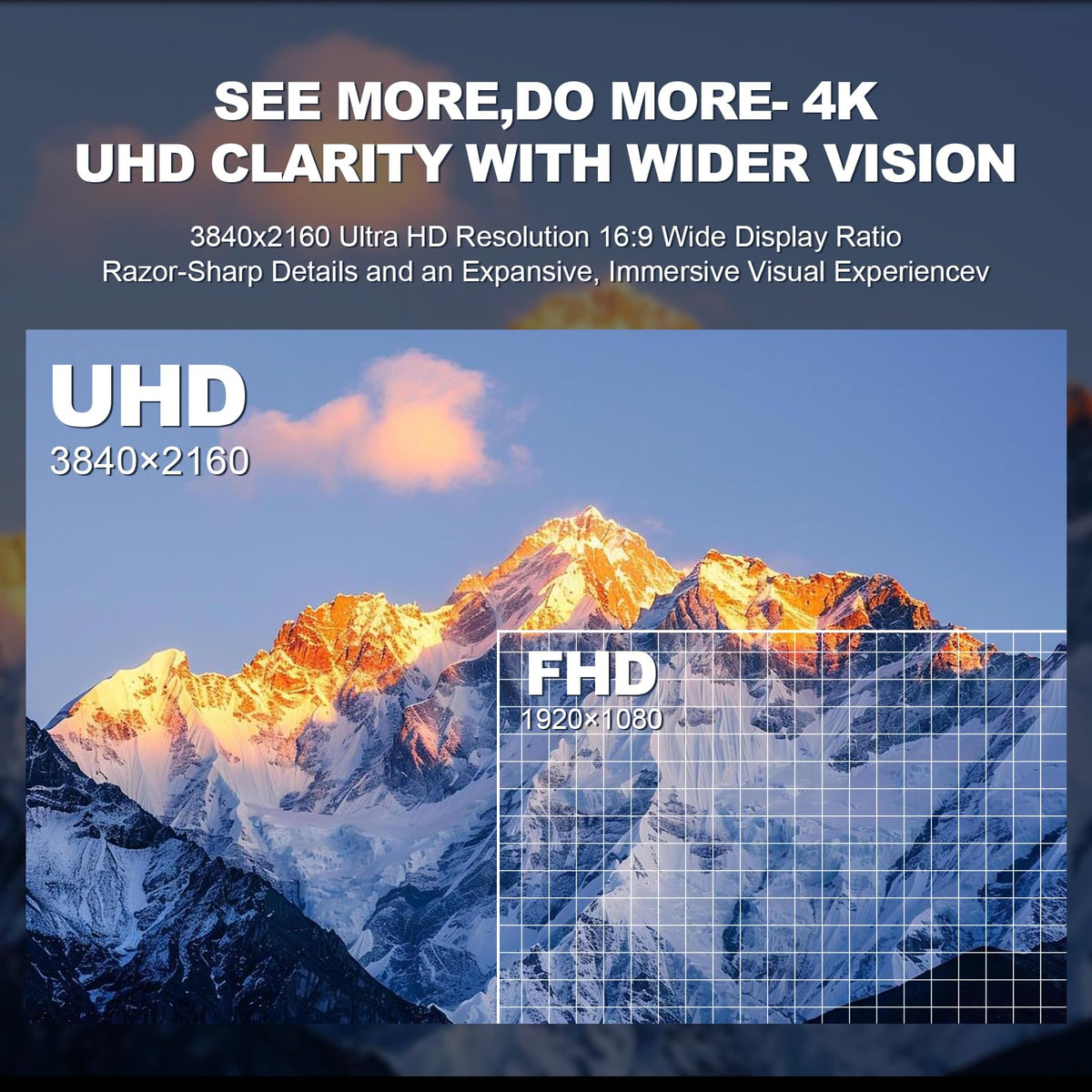 32" 4K UHD IPS 60Hz Monitor H7106