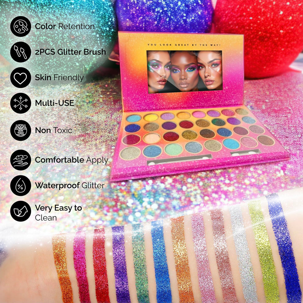 Glitter Eyeshadow Palette D76858