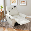 Power Swivel Rocker Recliner Chair with Phone Holder and USB Ports X846