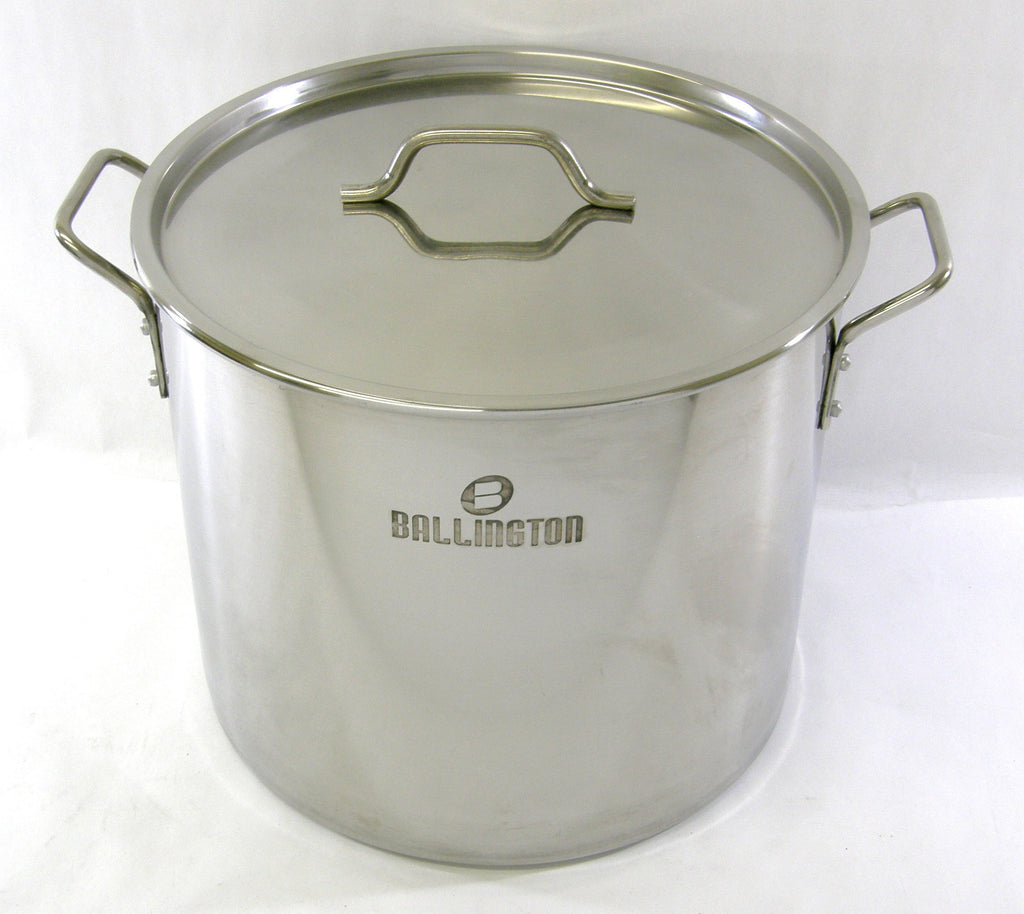 40 QT Stainless Steel Stock Pot E285896
