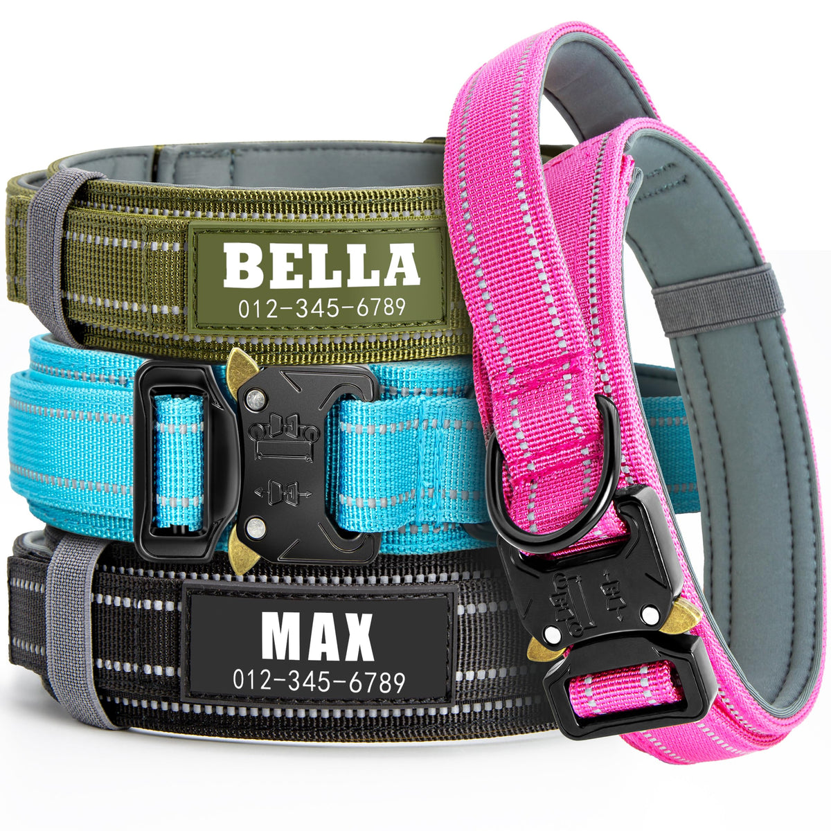 Tactical Dog Collar with Handle L7568