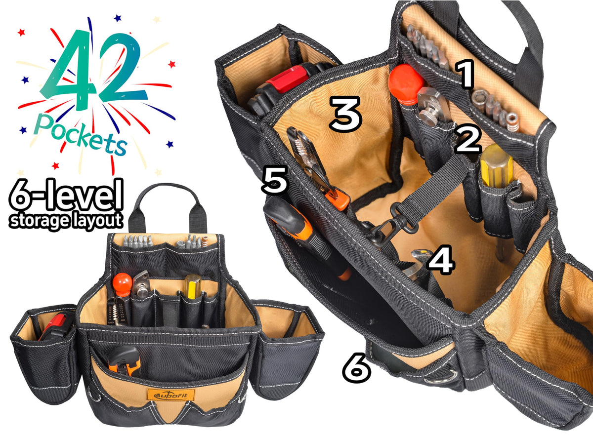 Ergonomic Tool Belt with Suspenders D5497